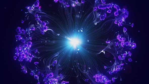 Videohive Floral Ident Logo Stings template preview