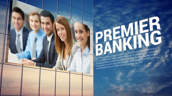Videohive Skyscraper Corporate Video Displays template preview