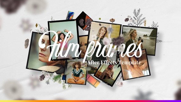 Videohive Film Frames - Modular Slideshow Openers template preview