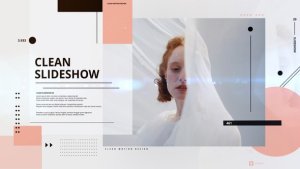 Videohive Clean Slideshow 57315941 Video Displays template preview