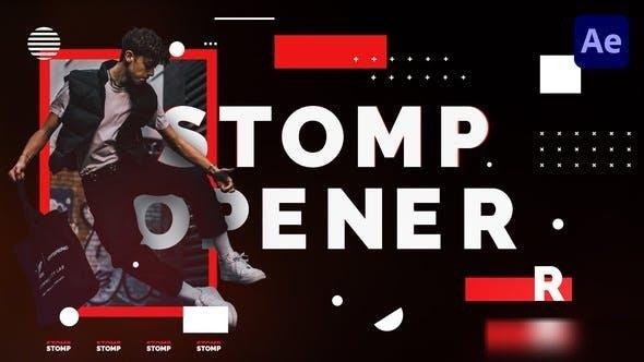 Videohive Bold And Strong Stomp Opener Openers template preview