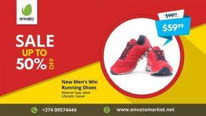 Sale Promo Video Displays template preview