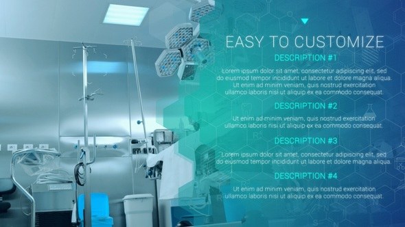 Videohive Medical Technology Promo 44953412 Video Displays template preview