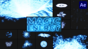 Videohive Magic Energy for After Effects 48212907 Elements template preview