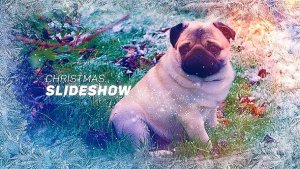 Videohive Snowy Christmas Slideshow Video Displays template preview