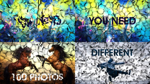 Videohive 3d Projection Slide Show Video Displays template preview