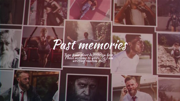 Videohive Past Memories Openers template preview