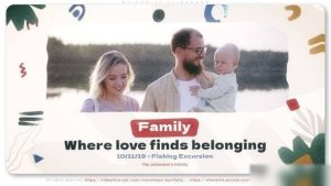 Videohive My Family Slideshow 46206045 Openers template preview