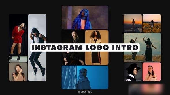 Videohive Instagram Logo Intro Openers template preview