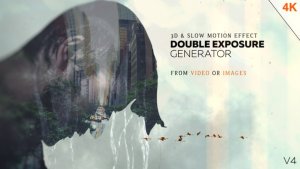 Videohive Double Exposure Generator V4 - After Effects Templates Openers template preview