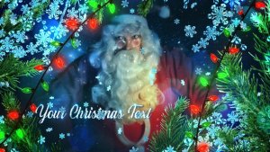 Winter Christmas Promo Video Displays template preview