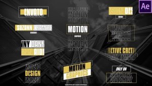 Videohive Clean Title Lower Thirds 45832661 Titles template preview