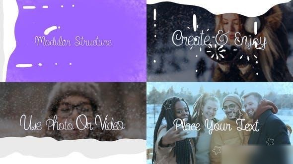 Videohive Christmas Slideshow | After Effects Openers template preview