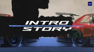 Extreme Grunge Sport Intro Story Openers template preview