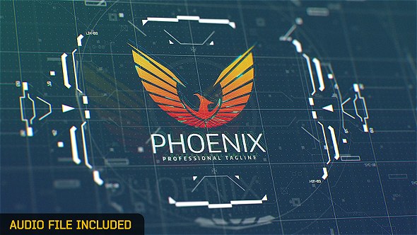 Videohive Hi-Tech / HUD Logo Reveal 19482918 Logo Stings template preview