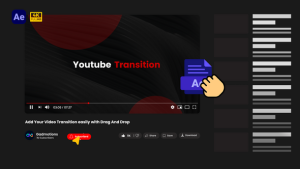 Videohive YouTube Like & Subscribe CTA Transition Elements template preview