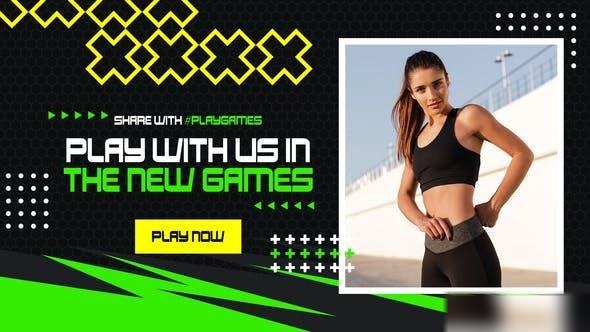 Videohive Esport Cyber Promo Openers template preview
