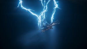 Videohive thunder eagle logo intro Openers template preview