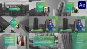 Videohive Clean Corporate Promo for After Effects Openers template preview