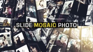 Videohive Slide Mosaic Photo Openers template preview