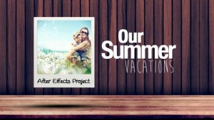 Videohive Our Summer Vacations Video Displays template preview