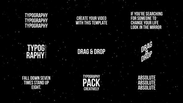 Videohive Animated Text Titles | After Effects Titles template preview