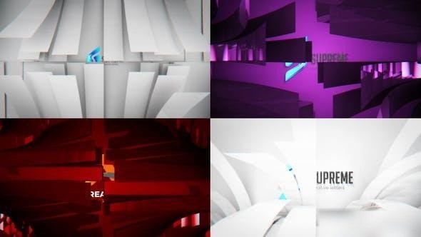 Videohive Simple Unfold Logo Reveals Openers template preview