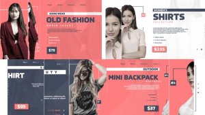 Videohive Clean Fashion Sales Promo Product Promo template preview