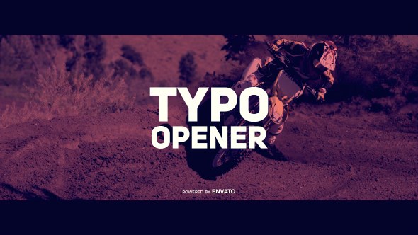Videohive Dynamic Typo Opener 19479734 Openers template preview
