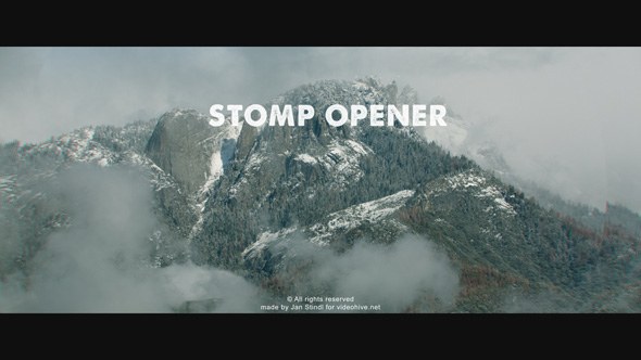 Videohive Stomp Opener 21215654 Openers template preview