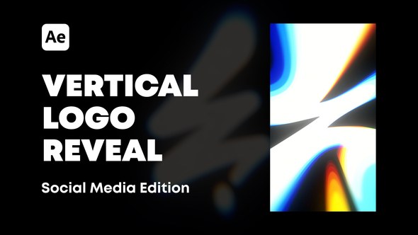 Videohive Vertical Elegant Logo Reveal Logo Stings template preview