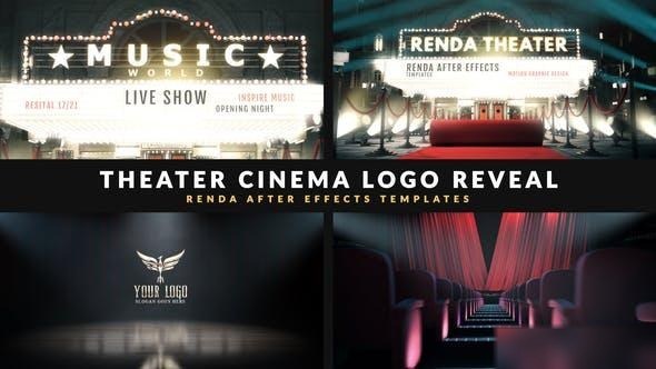 Videohive Cinema Intro - Curtain Logo Reveal Openers template preview