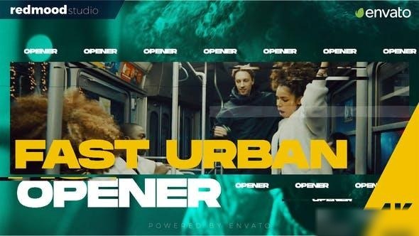 Videohive Fast Urban Opener 32752980 Openers template preview
