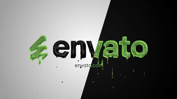 Videohive Logo Ink Drops Logo Stings template preview