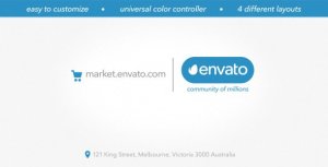 Videohive Minimal Marketplace Logo Logo Stings template preview