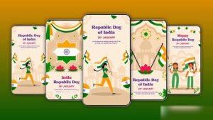 Videohive Indian Republic Day Celebration Instagram Story 56081521 Elements template preview