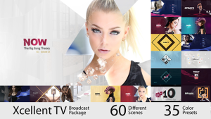 Videohive Xcellent TV - Complete Broadcast Package Broadcast-packages template preview