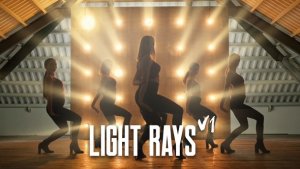 Light Rays Video Displays template preview