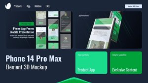 Videohive Mobile App Mockup 46512321 Product Promo template preview