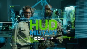 Videohive Premium Overlays HUD Military Elements template preview