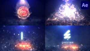 Videohive Epic Explosion Logo for After Effects Logo Stings template preview