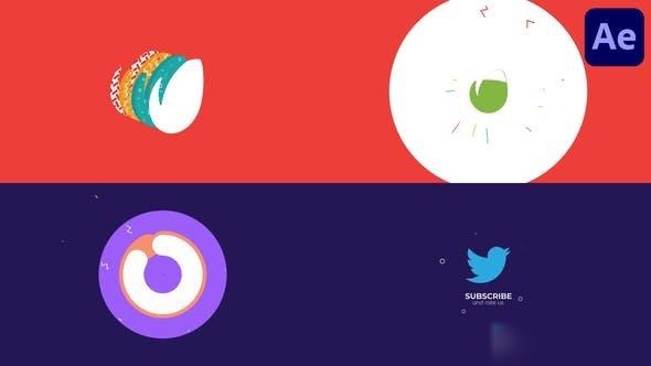 Videohive 3D Shape Logo Opener for After Effects Logo Stings template preview