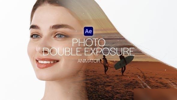Videohive Photo Double Exposure Animator Openers template preview