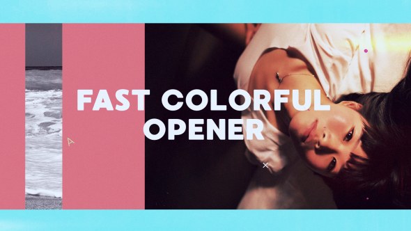Videohive Fast Colorful Opener 20569744 Openers template preview