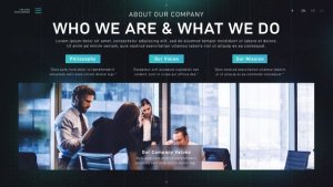 Videohive Corporate Dark Promo Video Displays template preview