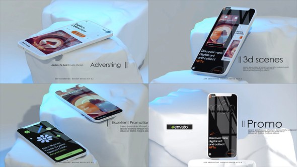 Videohive Short Advertising Mockup Ver 0.7 Logo Stings template preview