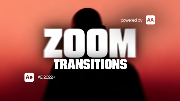 Videohive Zoom Transitions Pack: High-Energy Zoom In/Out & Rotate Zooms for After Effects Elements template preview