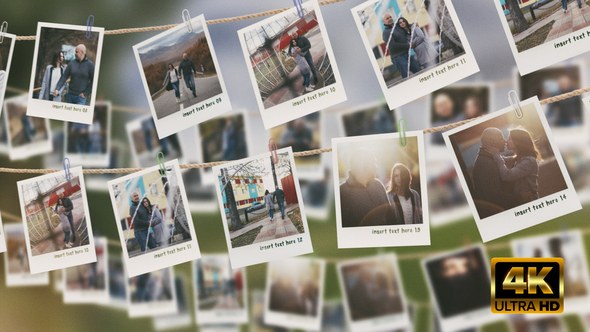 Videohive Photo Gallery 4K Video Displays template preview