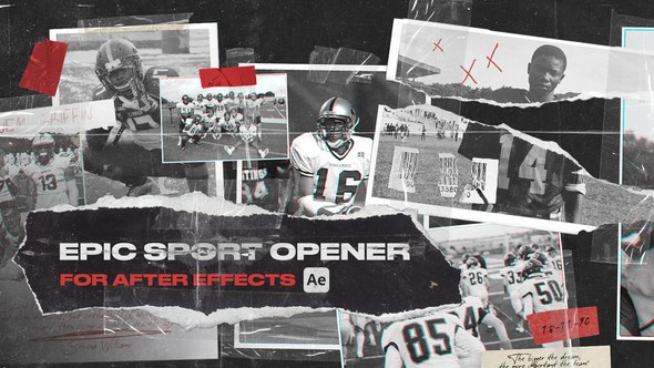 Videohive Epic Sport Slideshow Broadcast-packages template preview