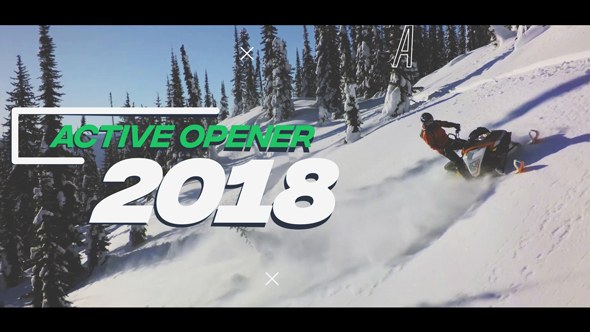 Videohive Active Opener 21204393 Openers template preview